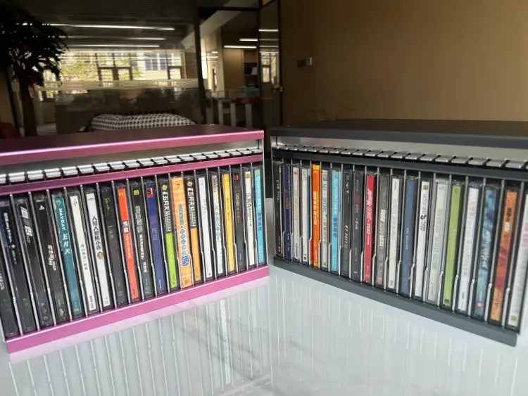 CD-opbergrekken van aluminiumlegering
