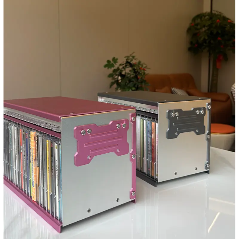 Metalen CD-opbergdoos
