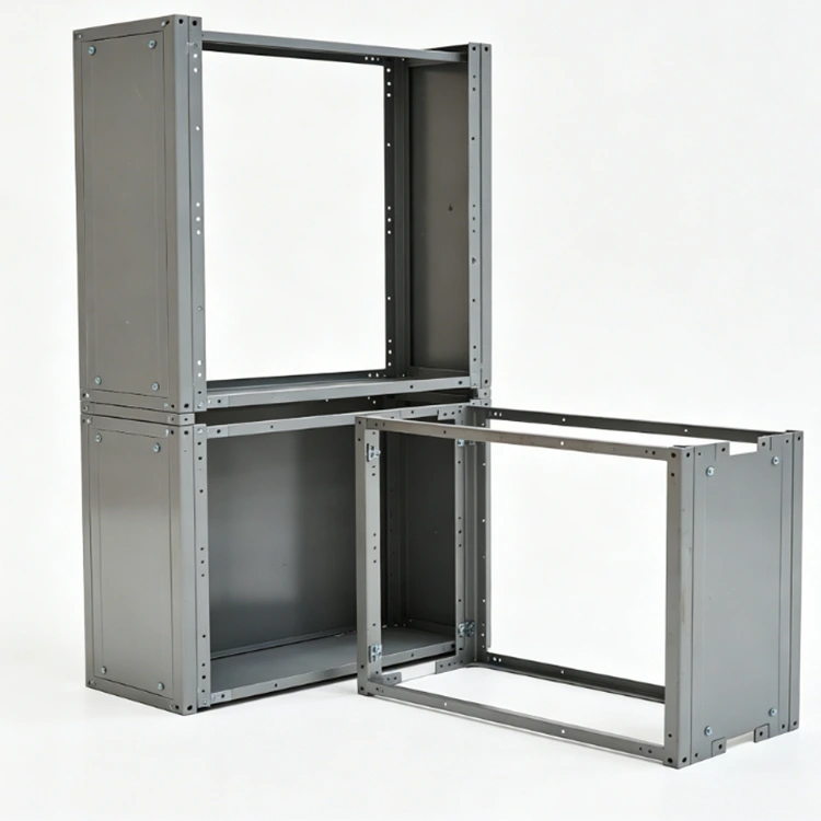 Modulaire plaatstalen kast