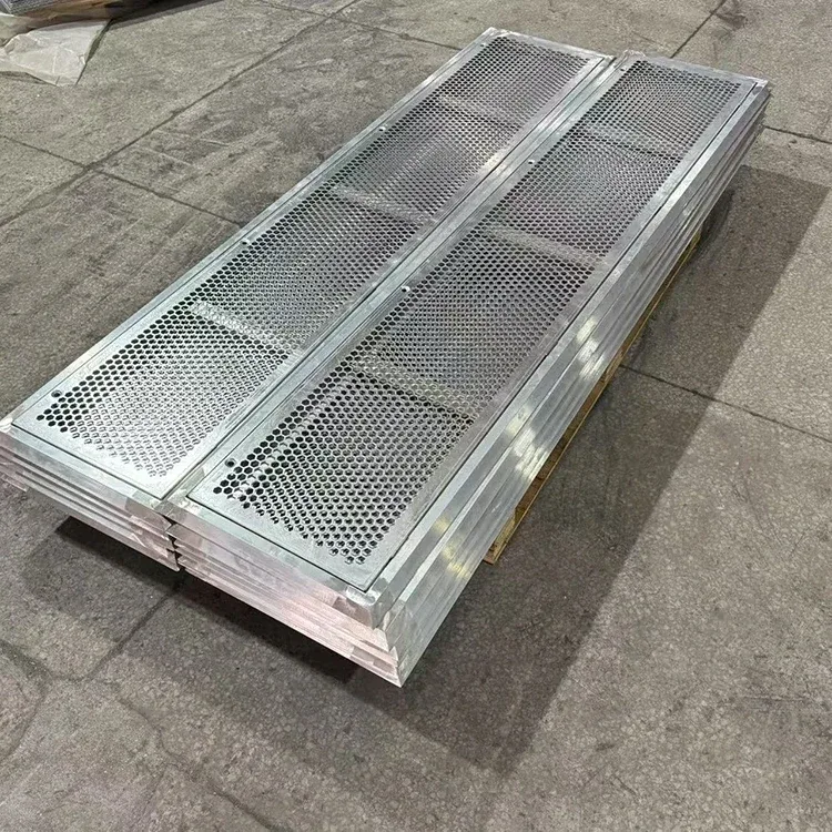 Geperforeerd metalen framepaneel